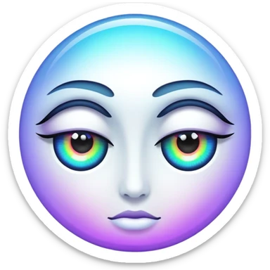 👀✨ Hypnotic Eyes – For when you’re mesmerized or in a trance. sticker