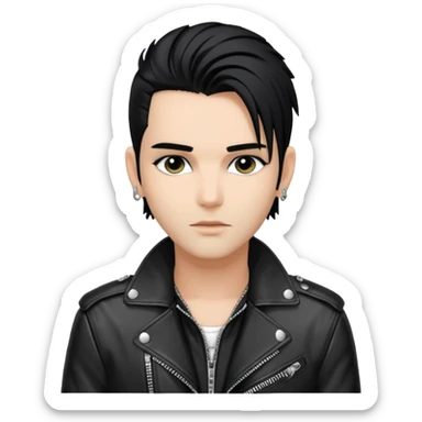 Bill kaulitz tokio Hotel sticker