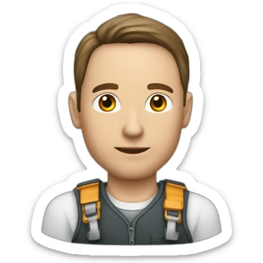 Scheißen Rohre arbeiter sticker