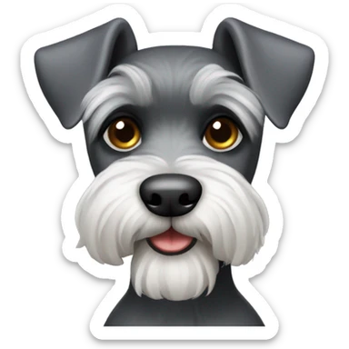 Mini Schnauzer sticker