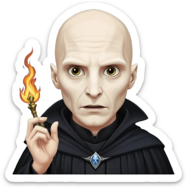 Lord Voldemort wants everyone to join DOA sticker
