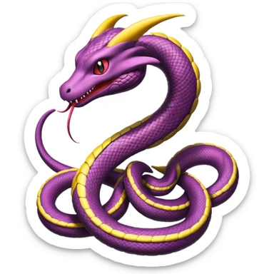 Seviper-Arboks-Ekans-Salazzle-Rayquaza-Pokémon-fusion sticker
