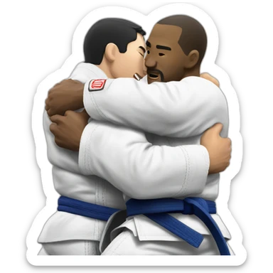 Baratoplata submission BJJ with opponent sticker