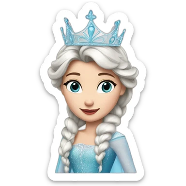 La reine des neiges sticker