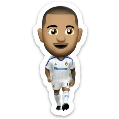 quaresma hits trivella sticker