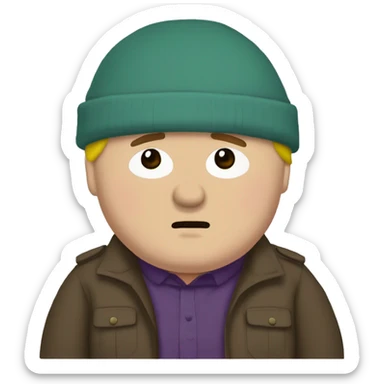 Eric cartman from south park sticker