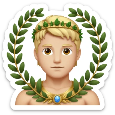 apollo god sticker