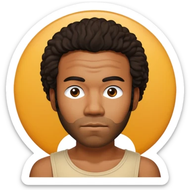 Peux tu me faire gambino la mg  sticker
