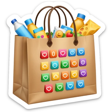 online shop purhcase sticker