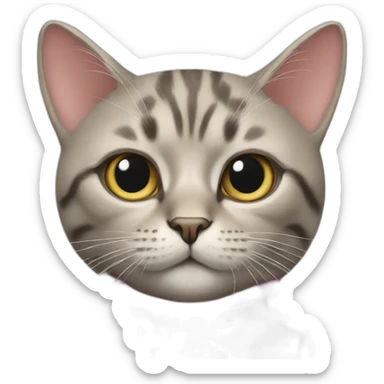 dior fashion cat sticker