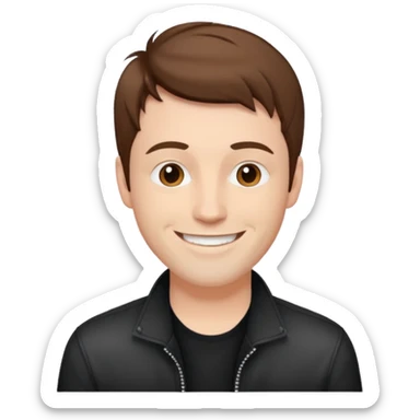 Matt White, Pop-Rock Singer (b.1980) sticker