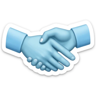 make it the exact hex color of A8F2F9, the last picture the handshake emoji sticker