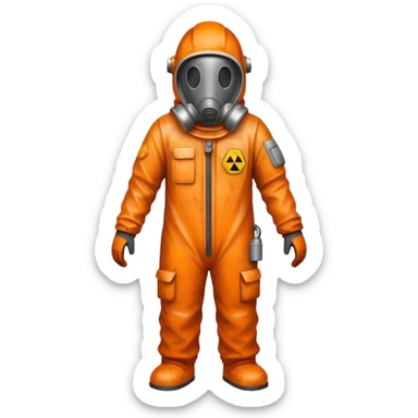 rust hazmat emoji sticker