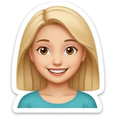 fun cute loud popular pretty girl modest sticker