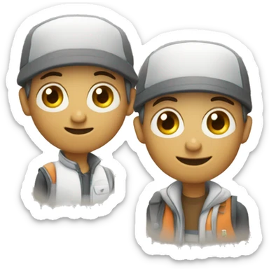 Caminhão com asas  sticker