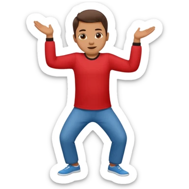 Somebody doing to baby boo dance sticker