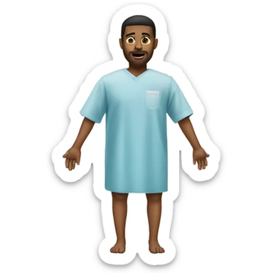 when the leg surgery is tomorow sticker