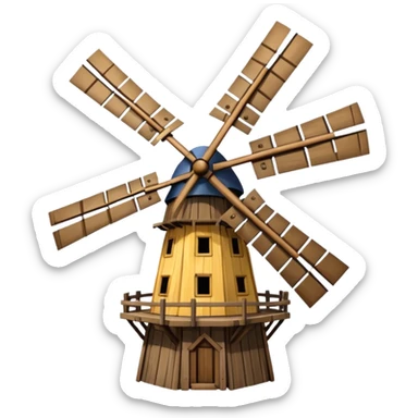 windmill emoji sticker