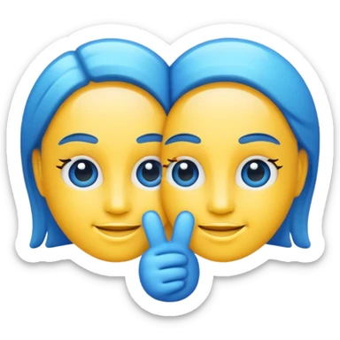Gemini emoji sticker