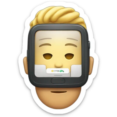 push notification on an iphone sticker