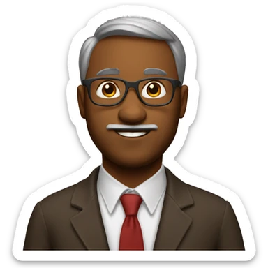 Brown Bear university professor sticker