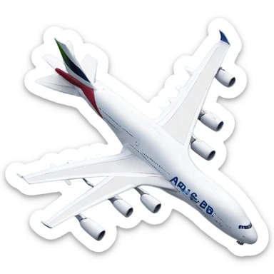 Airbus a380 sticker