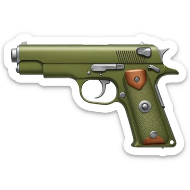 Fais moi une boite de munition de pistolet sticker