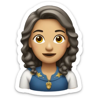 Mujer caporal  sticker