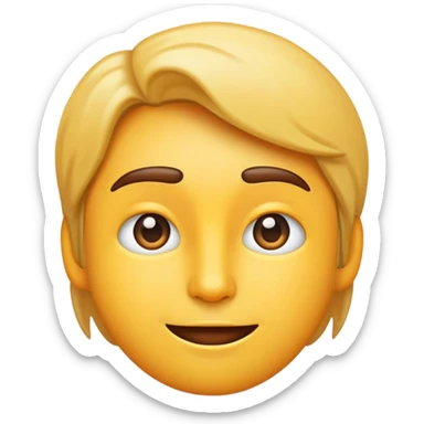 Deixa ele eu um estilo mais emoji sticker