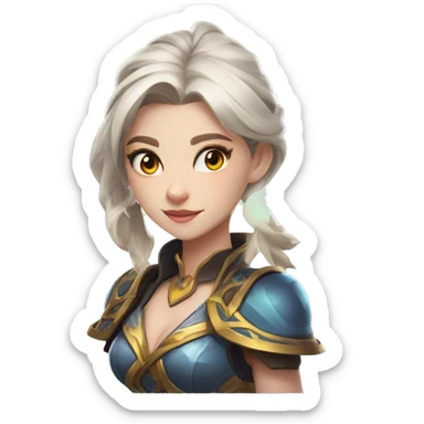 Mobile legends hero Freya sticker