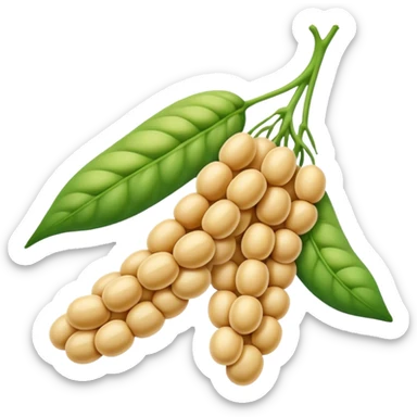 Soybeans sticker
