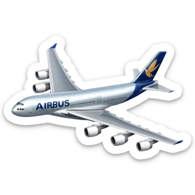 airbus a380 sticker