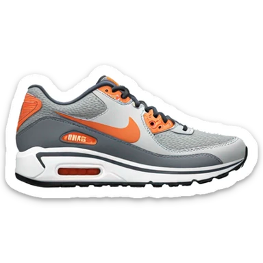 nike running shoe sticker