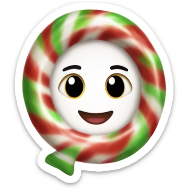 Peppermint candy  sticker