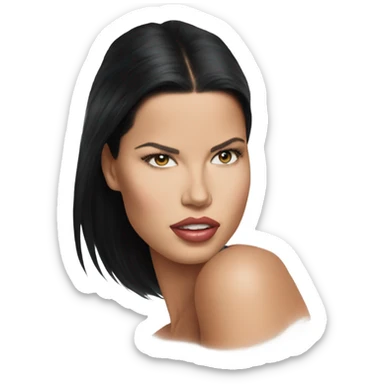 Adriana lima sticker