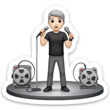 concert Cable reels sticker