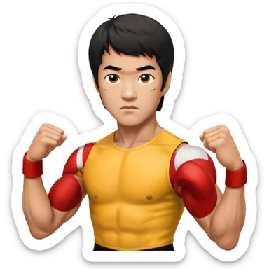 Bruce Lee sticker