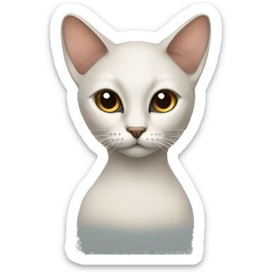 Siamois cat sticker