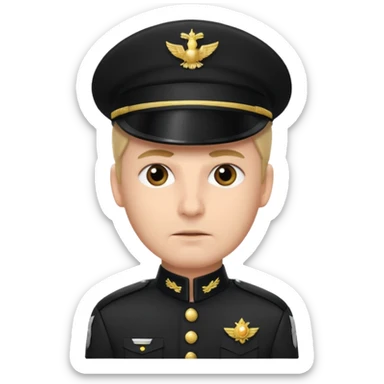 An emoji for discord of an Imperial Officer sticker