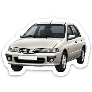 Car Nissan almera  sticker