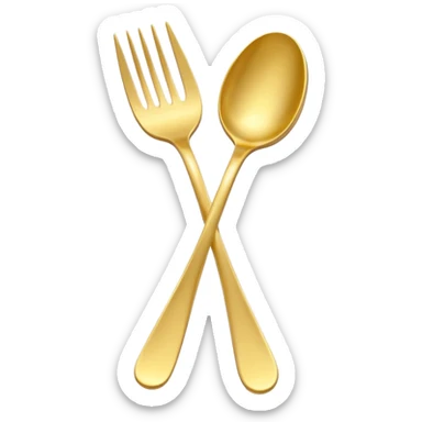 3D icon symbolizing gourmet taste and refined food experience, single object, modern and premium style, soft lighting, clean details, isolated, no background
 sticker