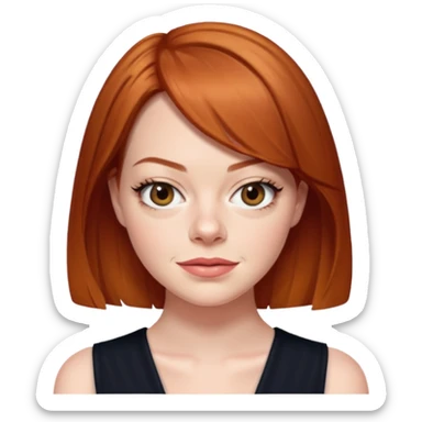 Emma Stone sticker