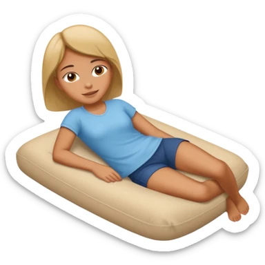 LLEGANDO A CASA ACOSTADO  sticker