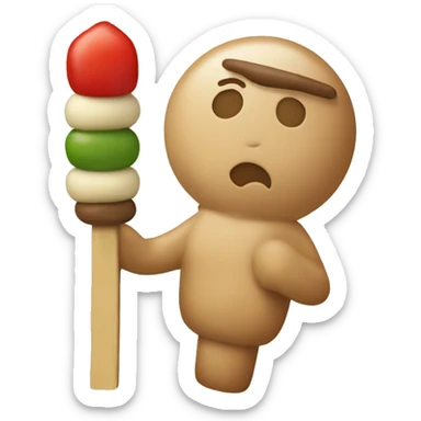 A kokorec skewer  sticker