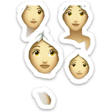  Hemp 420 lady face made of 420 origami newspaper roses hemp leaves lantern fairy lights burning paper and hemp leaves in hair fairy lights sticker