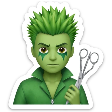 mutant hairdresser sticker