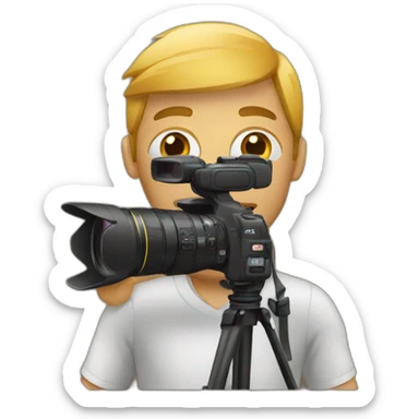videographer sticker