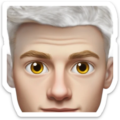 Hyper realistic photo of max verstappen sticker