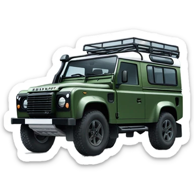 Land Rover Defender  sticker
