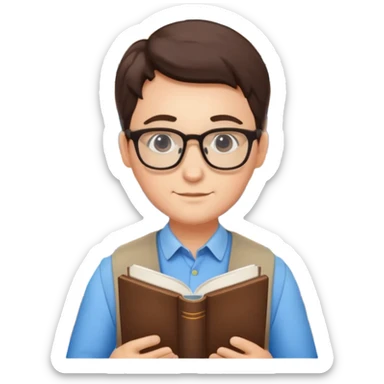 Bookstore Clerk sticker